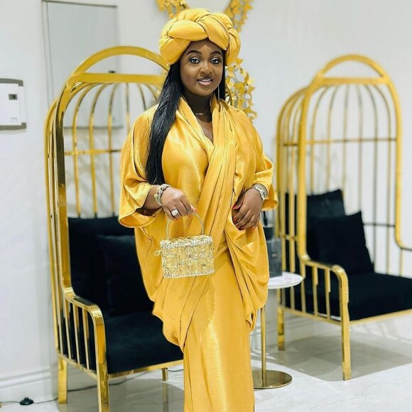 HANDMADE Giant Braided African TURBAN Made in Nigeria HIGH Quality - Picture 2 of 6